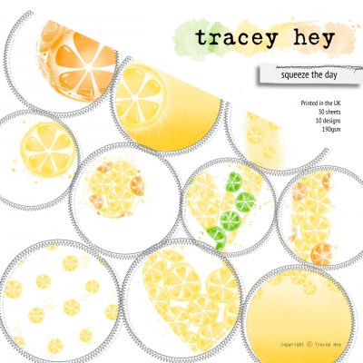 Tracey Hey Paper Pad - Squeeze the Day